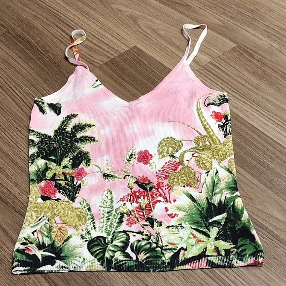 Vertigo Paris Pink Floral Cardigan - Picture 6 of 7